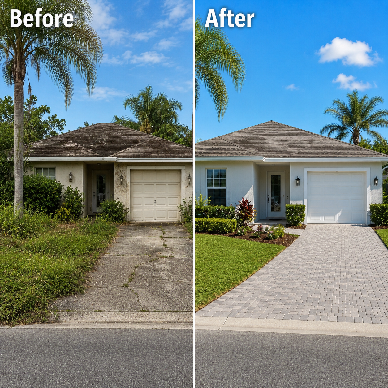 Florida residential exterior rehabilitation project completed on the Space Coast