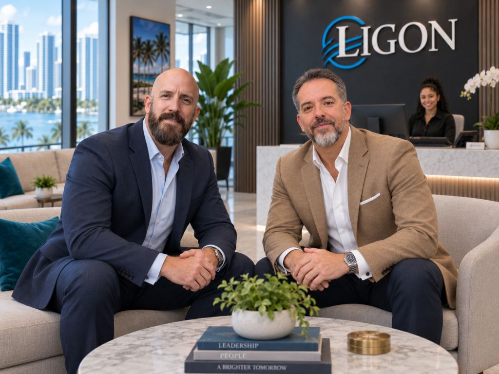 Michael Ligon and David Ligon representing The Ligon Group leadership in real estate investment, capital strategy and property acquisitions