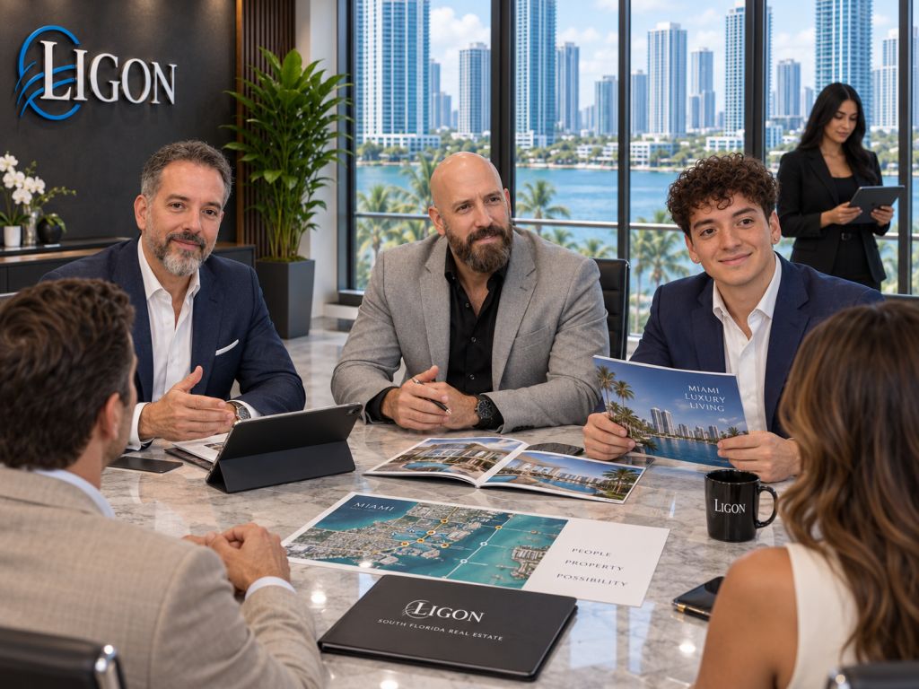 The Ligon Group reviewing residential real estate asset management strategy for Florida investment properties