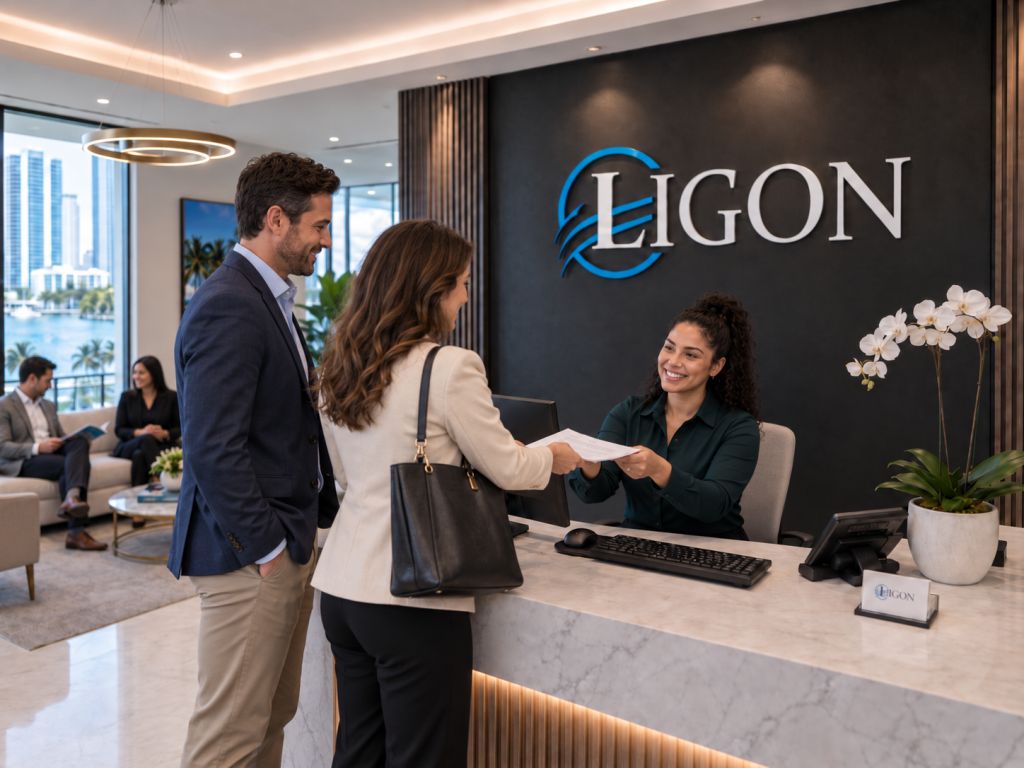 Residents and renters using The Ligon Group resident services for residential rental properties