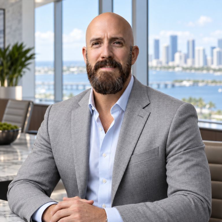 Michael Ligon, The Ligon Group leader and Florida real estate investor, shown in a professional leadership portrait